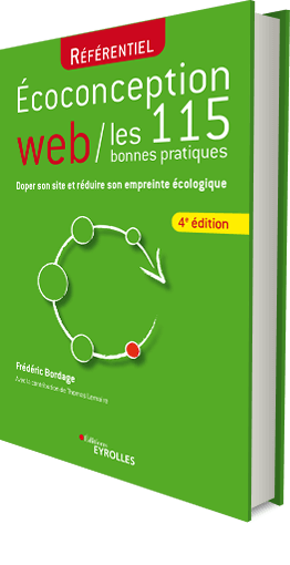 couverture du livre Eco-conception de site web : les 115 bonnes pratiques